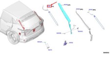 Verin de hayon / de capot Nissan QASHQAI