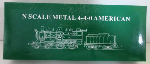MODELO ESCALA N POWER 87622 B&M 4-4-0 AMERICANO con TENDER MAG. ACOPLADOR INCLUIDO | Condition: New