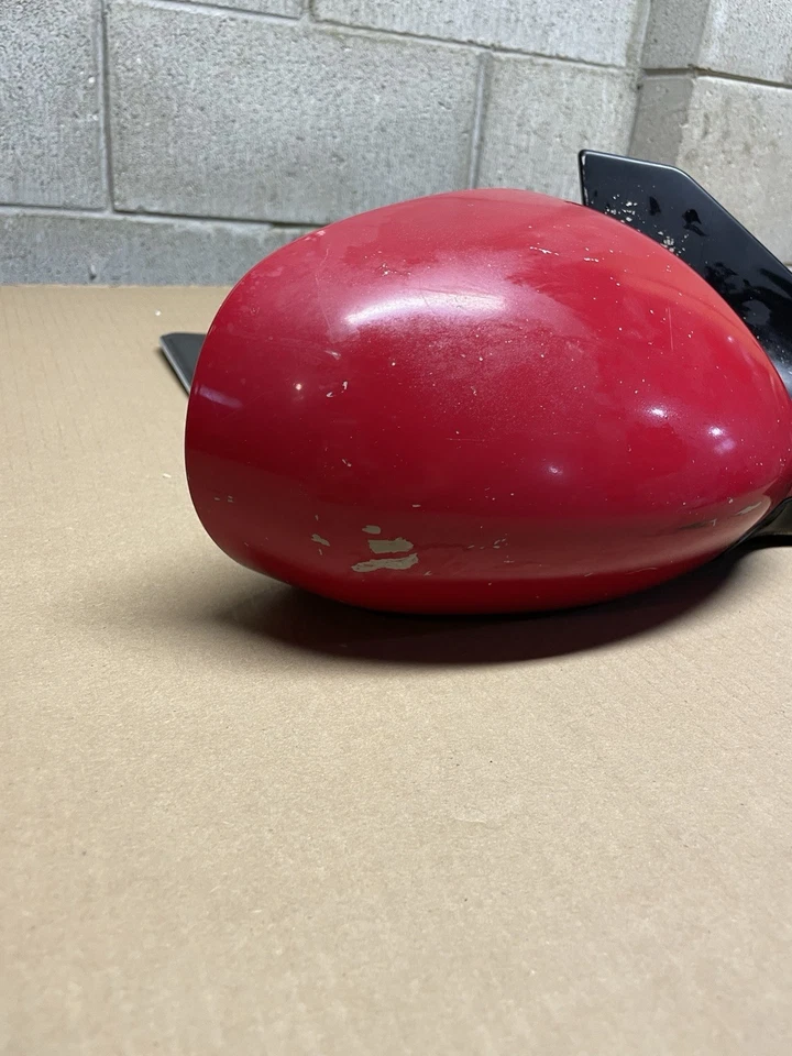 Espejo retrovisor puerta lateral derecho pasajero Honda Insight 2000-2006 rojo 01 02 03 04 05 06 Foto 2 de 4