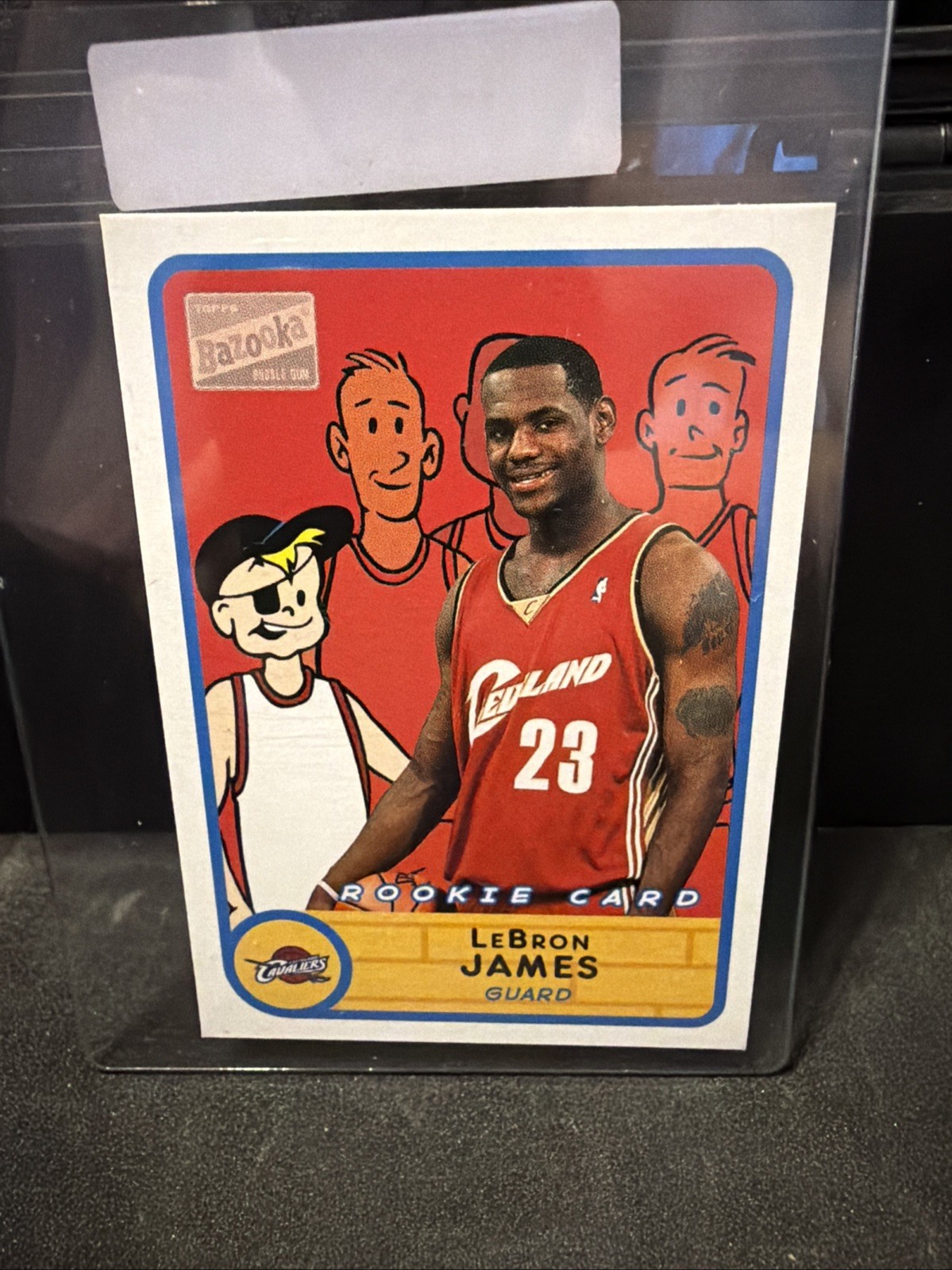 2003 topps bazooka lebron james