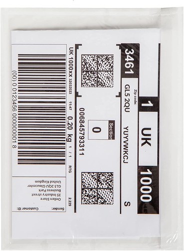 Delivery note pockets document pockets DIN C5 for A5 transparent self-adhesive 250 - Picture 6 of 9