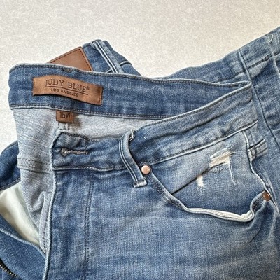 Judy Blue Women s Mid-Rise Stretch Distressed Jeans 16W JB88930MD-CO