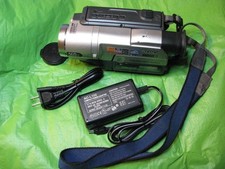 Sony CCD-TRV608 Hi8 Analog Camcorder - Record Transfer Watch 8MM TESTED WORK
