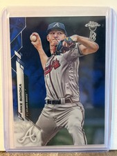 2020 Topps Chrome Ben Baller Edition - Mike Soroka #96 Blue Refractor /75