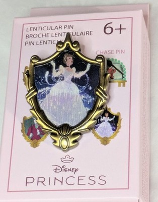 Loungefly Disney Cinderella Lenticular Blind Box Pin Dress / Slipper - Opened