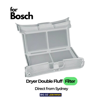 Double Fluff Filter for Bosch WQB235B40/04 Tumble Dryer