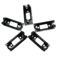 E-outstanding CR123 Battery Holder 5PCS Black PCB Plug-in Type CR123A...