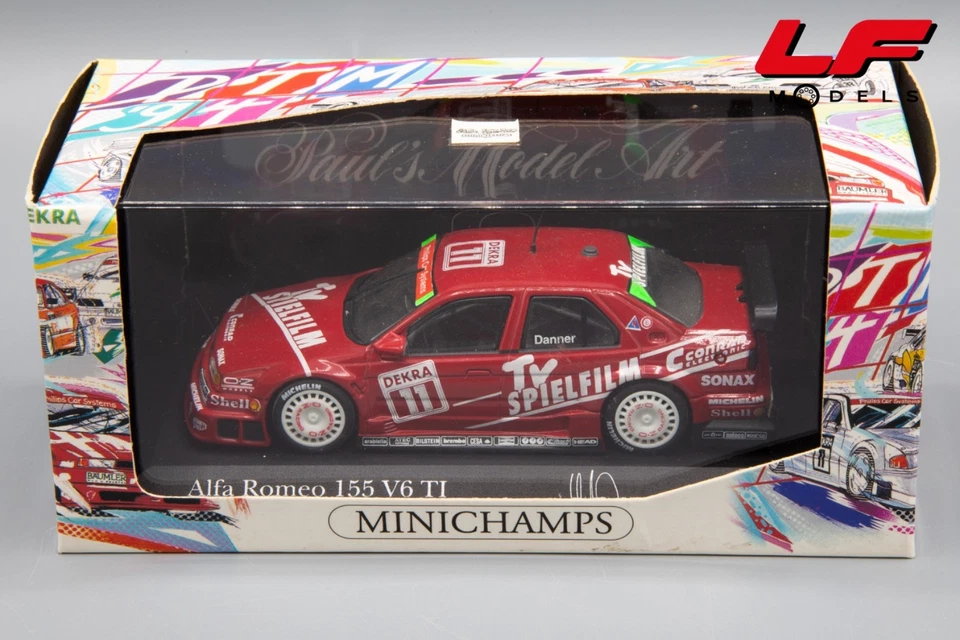 1:43 Alfa Romeo 155 V6 TI DTM 1994 Team Schubel Chr. Danner - Minichamps - Immagine 3 di 3