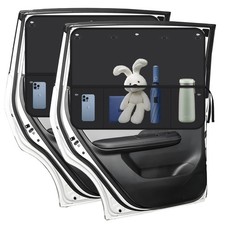 2PCS 27.24x19.69 Rear Car Window Shades for 27.24 19.69 0.05 inch, Black