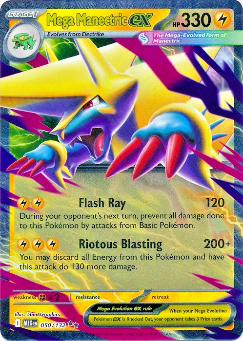 Manectric ex Pokémon TCG Cards for sale | eBay
