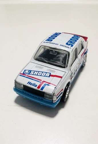 Matchbox vintage 1986 Skoda 130 LR  rally car diecast model ￼￼