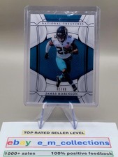 JAMES ROBINSON 2021 Panini National Treasures PURPLE Parallel First On Print /49