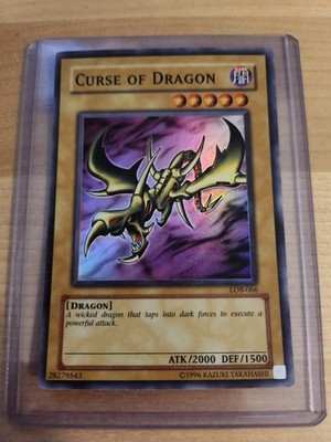 Yu-Gi-Oh! Curse of Dragon LOB-066 Unlimited Exaclty as Seen