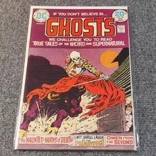 Ghosts #22 Mark Jeweler Variant 1974 DC Comics Bronze Age Horror Classic Cover
