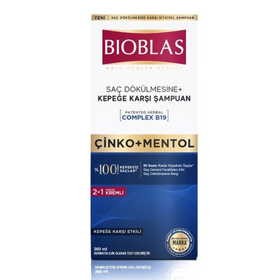 Bioblas shampoo anti dandruff, anti hair loss, cleansing, firming (ORIGINAL)
