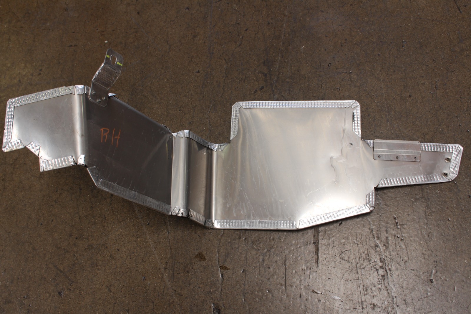 Lamborghini Gallardo, Spyder, RH, Gas Tank Heat Shield, Used, P/N 407201976