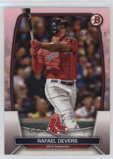 2023 Bowman Pink 91/175 Rafael Devers #31 0m6w