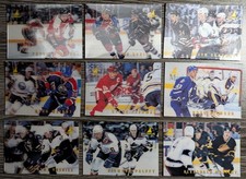 1997 McDonalds Ice Breakers 3D Hockey Cards Lot of 9 - Gilmour, Sakic, Weight