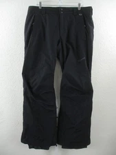 Women's L Columbia Bugaboo II Snow Pants Black Ski Snowboard Winter Snowmobile