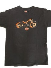 HARLEY DAVIDSON Eagle Iron Valley Manheim, PA Men's L T Shirt BLACK Made In USA