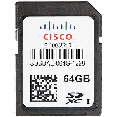 Cisco UCS-SD-64G-S 64 Gigabit Secure Digital SD Card - Afbeelding 1 van 1