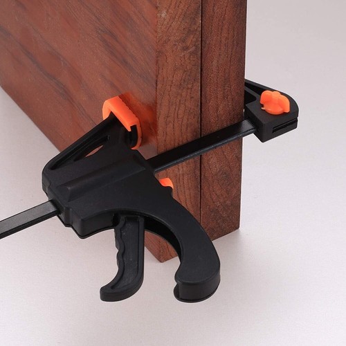 4 x 103mm JAWS RATCHET TRIGGER/G/SPEED CLAMPS WOODWORKING CARPENTRY DIY HOME UK - Picture 10 of 11