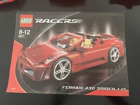 LEGO Red Racers Ferrari 1:17 Scale Set of (3)