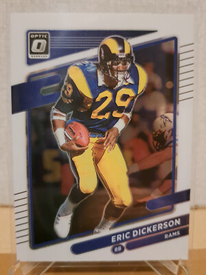 Panini Donruss Optic Football 2021 Eric Dickerson Rams #188 NFL Trading Card