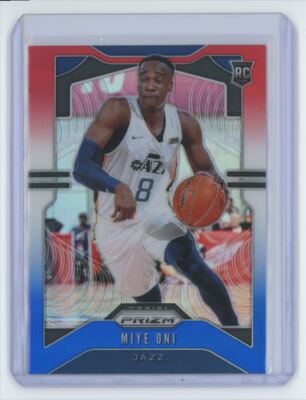 2019-20 Panini Prizm Red White Blue Miye Oni Rookie Basketball Card #300