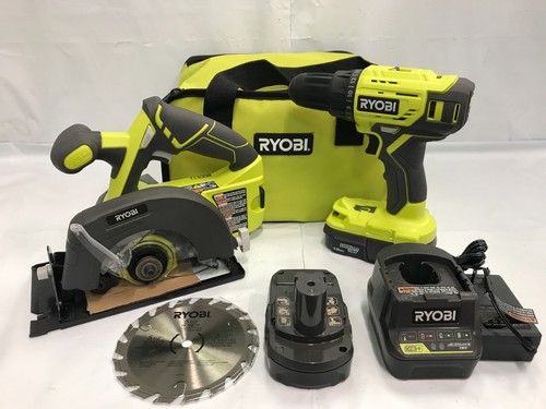 RYOBI P1816 18V One+ Drill Circular Saw 