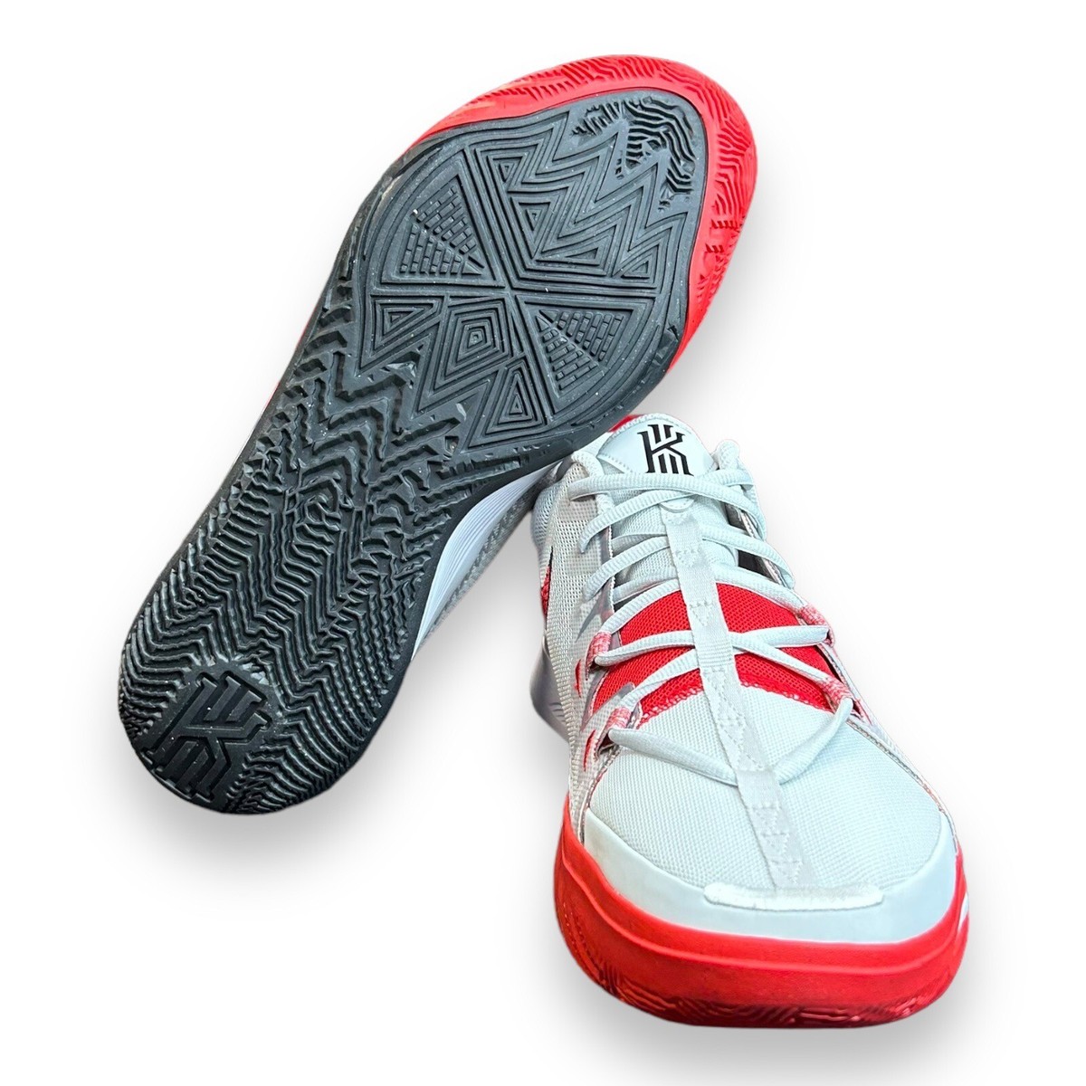 Nike Kyrie Flytrap 6 Low Basketball Shoes Gray Red DM1125-002 Mens Size … Kyrie Flytrap 6  main image 3