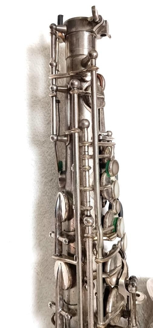 SELMER SBA SUPER BALANCED ACTION ALTO SAX Silver France In