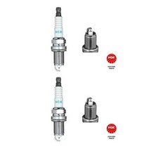 2x NGK 2550 Zündkerze für Toyota Avensis Avensis Station Wagon Carina E