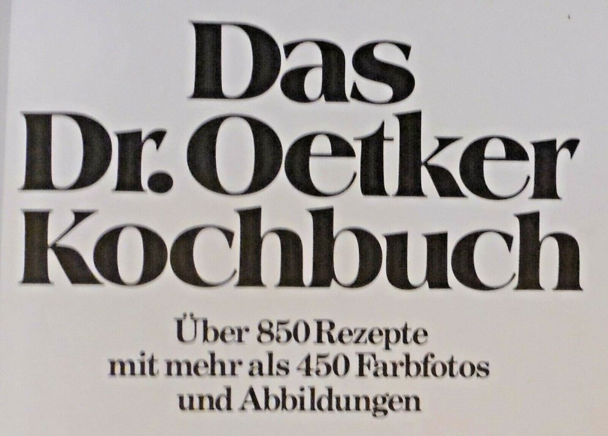 Dr. Oetker Rezepte 料理本 s-l400.jpg