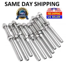T316 Stainless Steel Swage Threaded Tensioner End Fittings 3/16" Cable Railing 