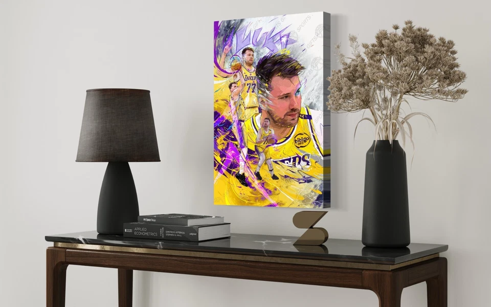 Luka Doncic NEW | LA Lakers | Luka Magic | Sports Wall Art | Canvas - Image 2 of 4