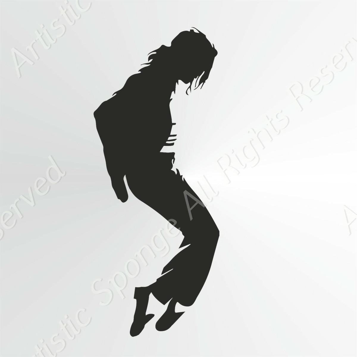 MICHAEL JACKSON BIG SIZES Reusable Stencil Singer King Pop