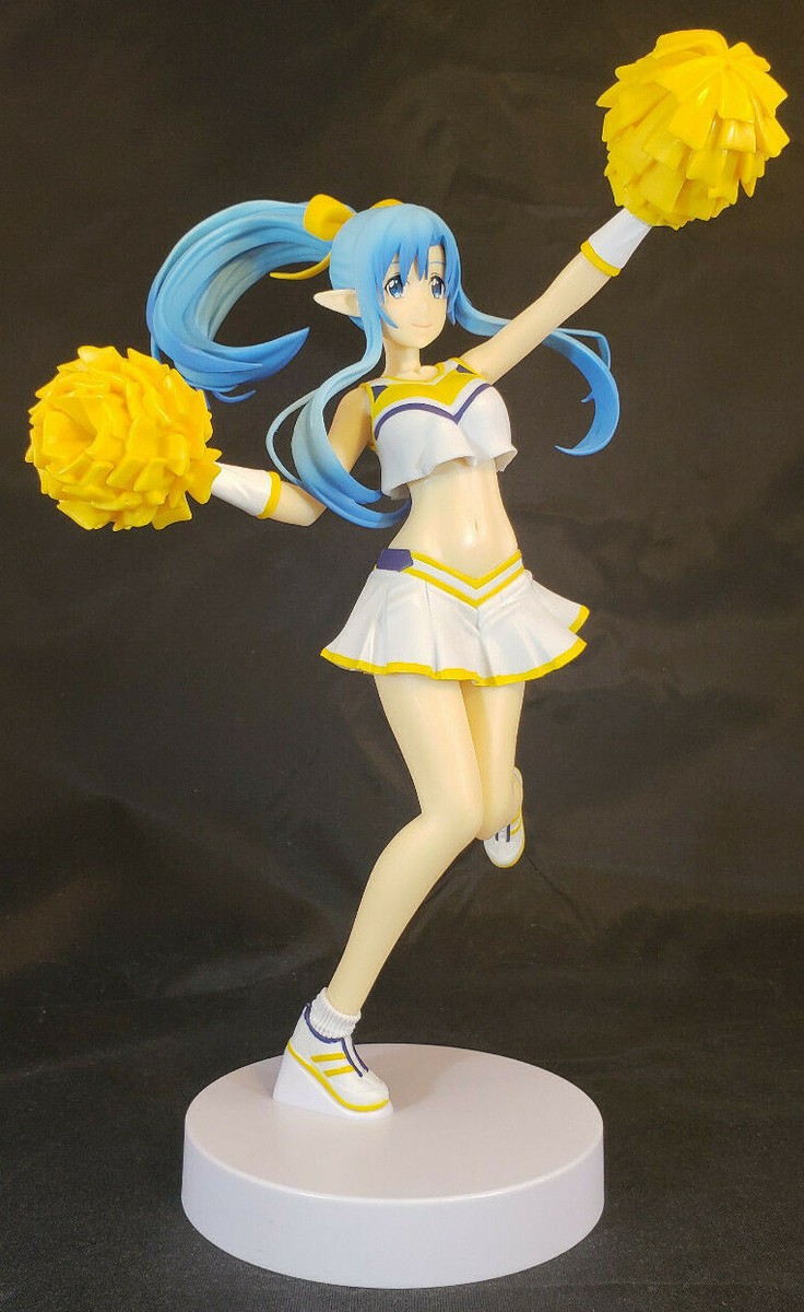 Asuna Yuuki Memory Defrag Cheerleader EXQ Figure Banpresto Sword