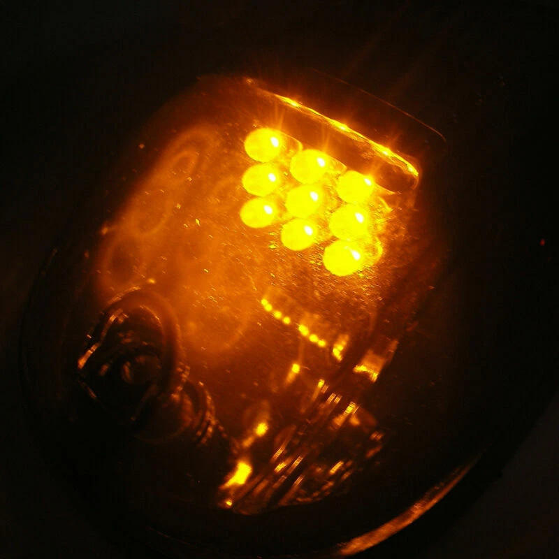 Luz de circulación LED ámbar ahumada para techo de cabina de techo 5 piezas para camioneta SUV 4x4 Foto 2 de 4