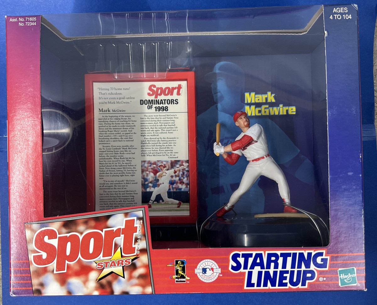 🔥 MARK MCGWIRE St. Louis Cardinals Starting Lineup Star &lsquo;99 