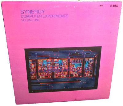 SYNERGY Computer Experimente Band eins '81 US-PASS NUMMERIERT (2425) VINYL LP