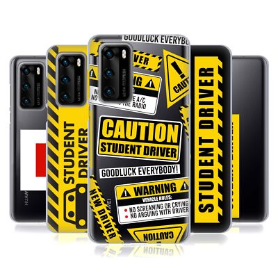 HEAD CASE DESIGNS STUDENT DRIVER SIGNS SOFT GEL CASE FOR HUAWEI PHONES 4