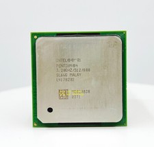 Intel Pentium 4 CPU SL6WG 3.2GHz 512KB 800MHz 478 processor .Testing
