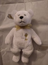 The Original Holy Bears Communion Bear Beanie Plush Stuffed Animal Bible 2000