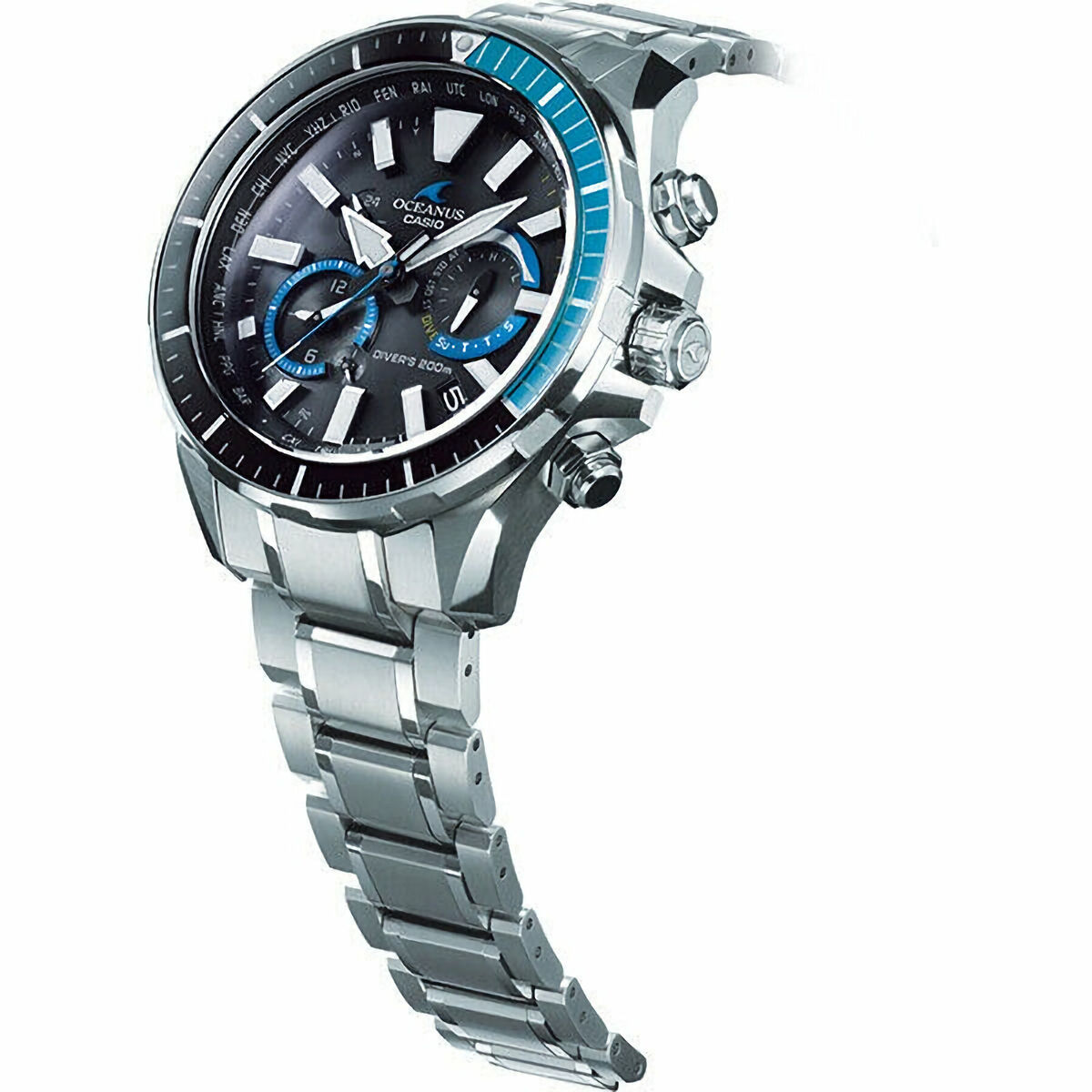 Casio Oceanus OCW-P2000-1AJF Cachalot Diver 200m Titanium Casio Oceanus OCW-P2000-1AJF Cachalot Diver 200m Titanium