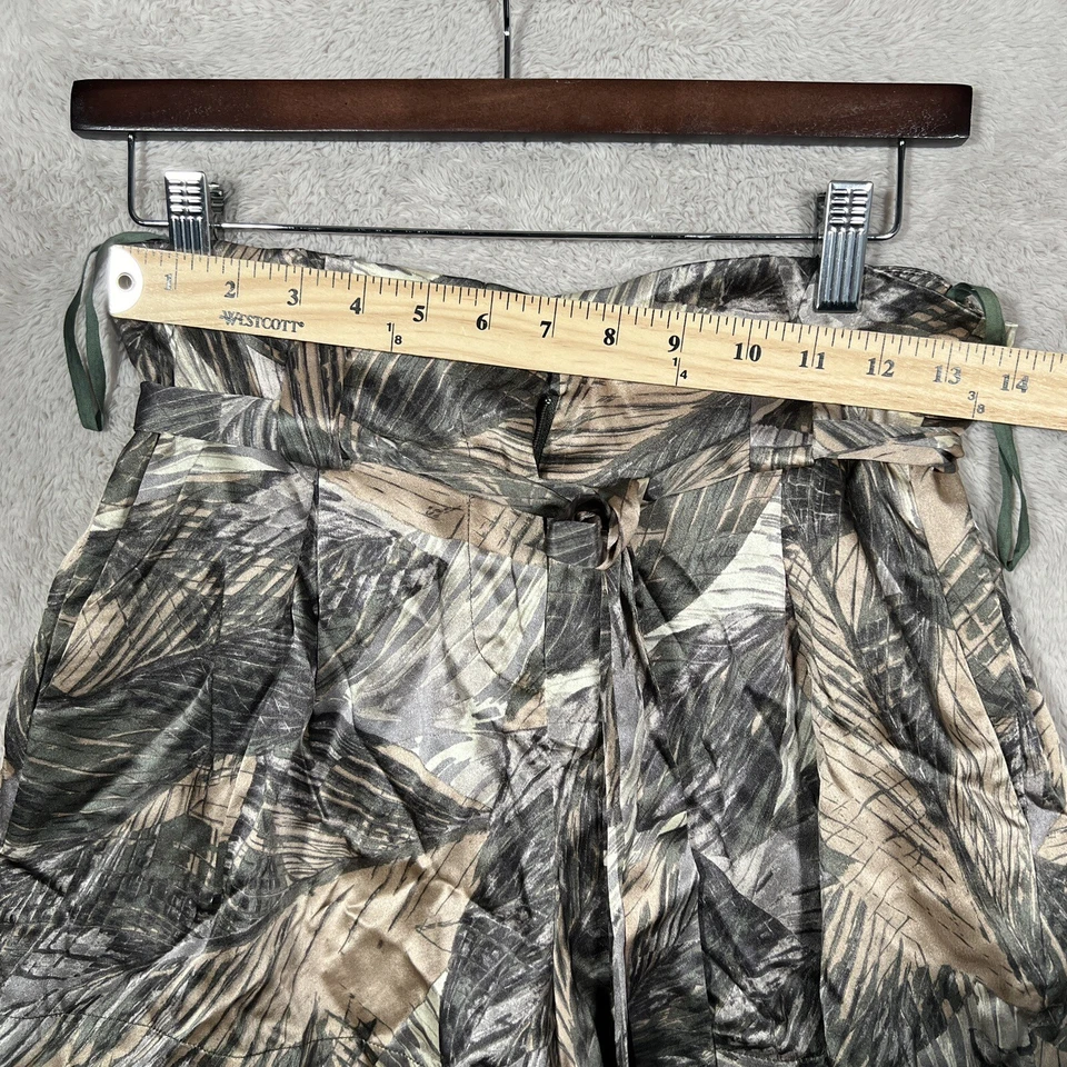 Женские шелковые шорты Lagence в бумажном пакете W27 цвет ладони - Изображение 4 из 4