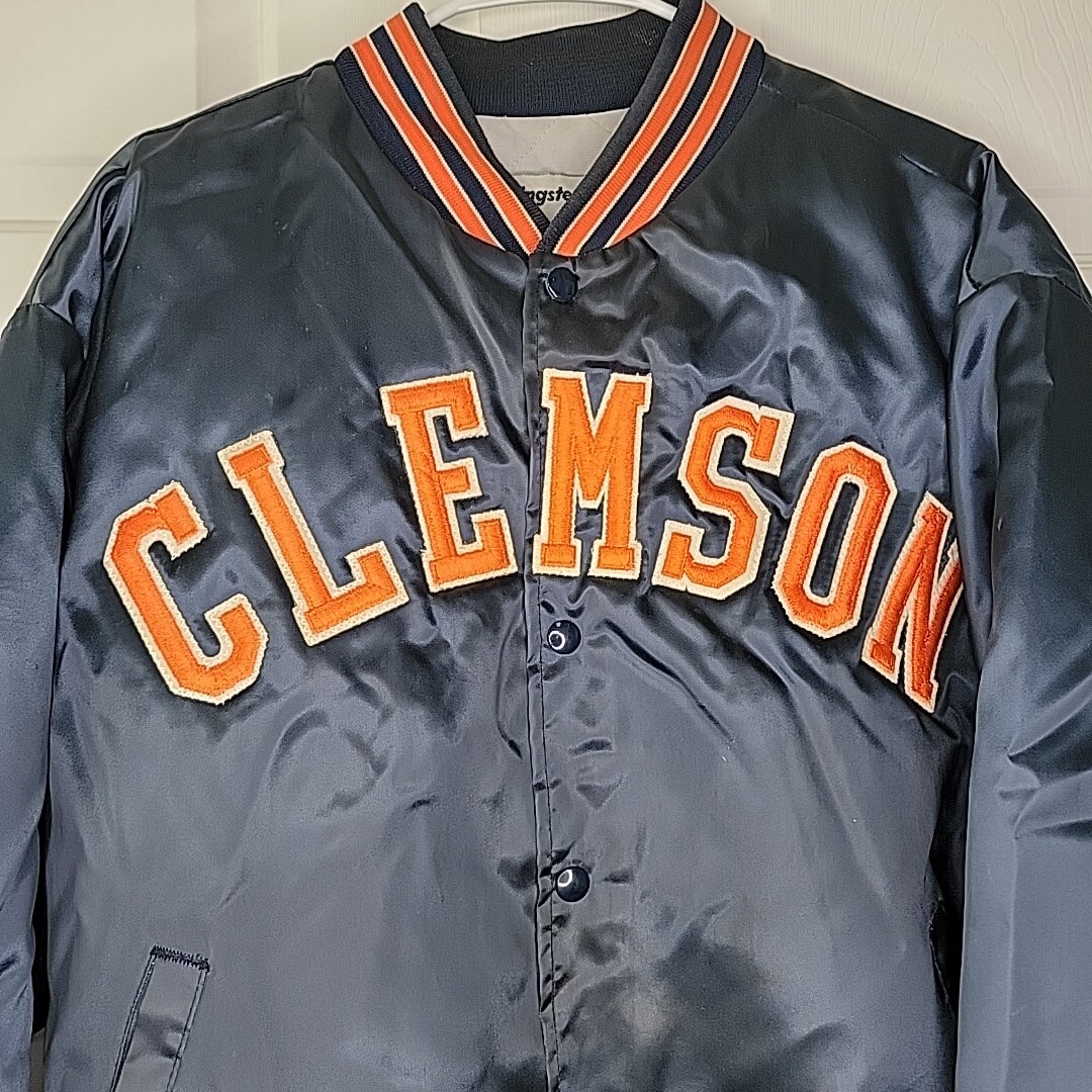 Vintage Clemson University Swingster XL Jacket Button Up