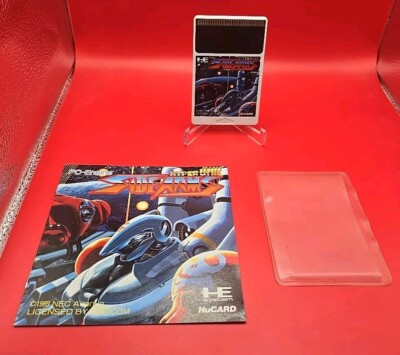 Hucard Sidearms Game Japan PC Engine HE System Japanese 1989 Capcom Hyper Dyne