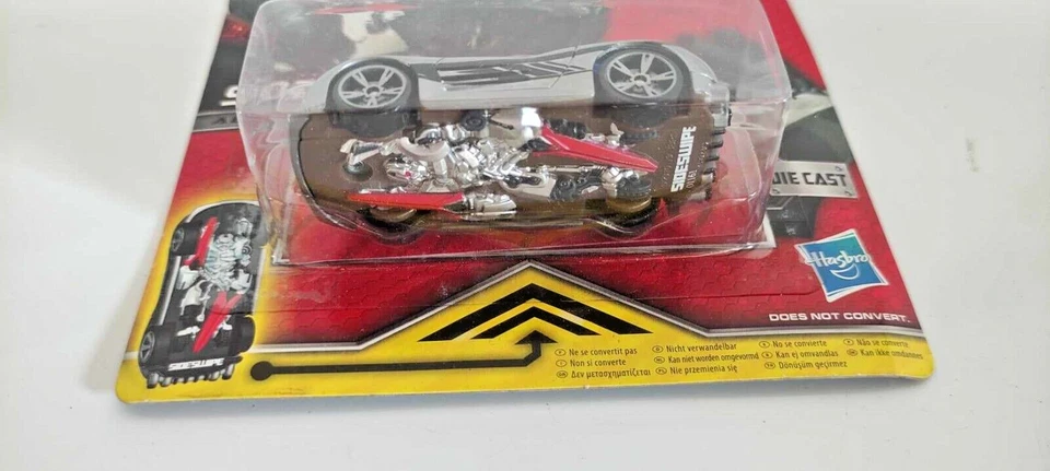RARE 2009 TRANSFORMERS RPMS SIDESWIPE SPEED SERIES HASBRO NEW! - Image 4 of 4