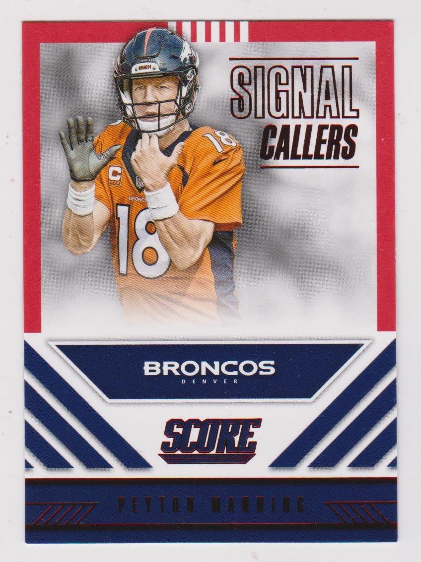 2016 Score Signal Callers Retail Red Complete Your Set!! You Choose!!